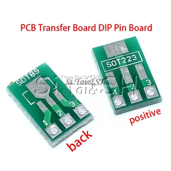 20pcs SOT89 SOT223 DIP PCB Transfer Juhatuse DIP Pin Pardal Pigi Adapter Keysets