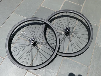 Full Carbon Road Bike Clincher Rattapaari 38mm jaoks ketaspidur Cyclocross Ratta Thru Teljekoormus Ees 100*12mm & Tagumised 142*12mm
