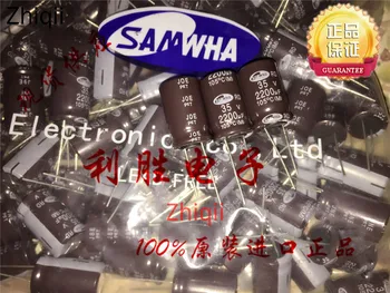 5tk/10tk Originaal uus 2200UF 35V SAMWHA elektrolüütiline kondensaator 2200UF 35V 16*25 RD