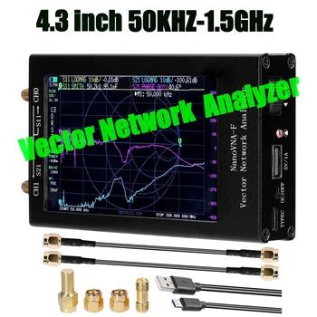 Kaasaskantav Vector Network Analyzer 0kHz-3GHz Digitaalne Ekraan Puutetundlik Shortwave MF, HF VHF-UHF Antenni Analüsaator Seista Lained