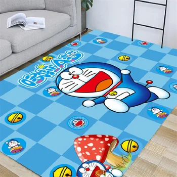 Sissepääs Jalamatt Vaibad Doraemon Vaibad, Tuba Decor Crystal Velvet Köögi Põranda Matt Viimistlus Elu-Anti-Skid Magamistuba Matid