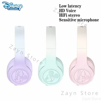 Disney Mickey Karupoeg Pea külge kinnitatava Juhtmeta Bluetooth-Kõrvaklapid HiFi Stereo HD Kõne Smart Müra Vähendamise Klapp Kõrvaklappide Koos Mic