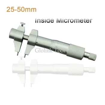25-50mm Sees Mikromeeter Paksus Gabariidi Sees Mikromeeter Jaoks Sees Mõõtmine Gage ' i Meede, Sisemine Auk