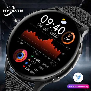 Hytron Smart Watch Ai Hääl Assistent Bluetooth Kõne 360 Hd Ekraan Tervise Butler Reaalajas Jälgida Smart Sport Smartwatch