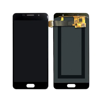 OLED A510 LCD SAMSUNG Galaxy A5 2016 A510 A510FD A510F A510M LCD Ekraan Puutetundlik Digitizer Assamblee Asendamine Incell
