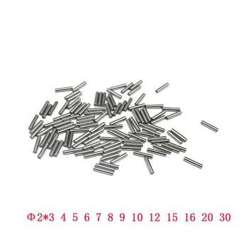 100tk 2mm Kandev Silindriline Terasest Pin ja nõellaagrid Thimble 3-35 mm Tüübli Pin Paralleelselt Pin-Rull Pin-Laagri Nõel-Laager