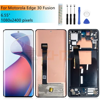 Motorola Moto Servast 30 Fusion LCD Ekraan Puutetundlik Digitizer Assamblee Moto S 30 Pro Ekraan Varuosad