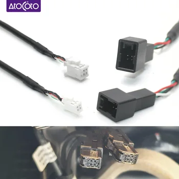 näiteks Mitsubishi ASX Originaal USB Conector Auto Järelturu Android Mms 4 6 Pin Meeste ja Naiste Conversion Cable Adapter