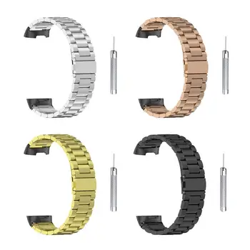 Terasest Lint FitbitCharge 5 Smart Watch Klassikaline Roostevabast Terasest Asendamine Käevõru Rihmad Smart Käepaela Naised, Mehed