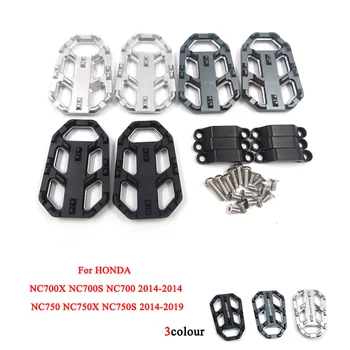 HONDA NC750 NC750X NC750S 2014-2018Motorcycle CNC Lai Ekstra Suur Suu Pesulõksud Footpegs Jalatoed Pedaali Enlarger Toetada NC750