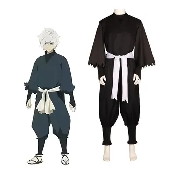 Jigokuraku Anime Cosplay Kostüüm Gabimaru Sagiri Must Ülikond Ninja Warriors Isiku Rekvisiidid
