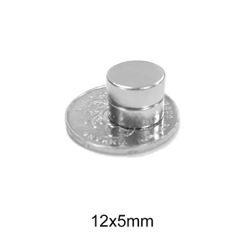 10/20/30/50/100tk 12x5 Võimas Magnet ketas Magnetid 12mmx5mm Ring püsimagnetitega 12x5mm Neodüüm Magnet Tugev 12*5