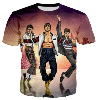 Bruce Lee T-särk 3D Print Naised Meeste Tshirt Vabaaja Suvel Lühikesed Varrukad Unisex Hip-Hop Särk Bruce Lee Top