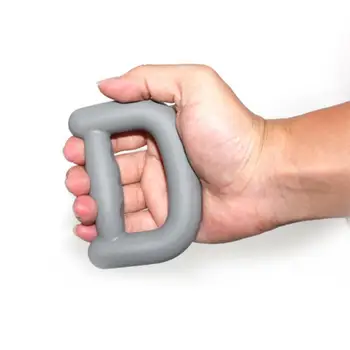 Kasulik Sõrme Treener Anti-deformatsioon Silikoon Käsi Exerciser D-kujuline Sõrme Exerciser