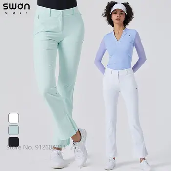 SG Hingav Spordi-Sweatpant Naiste Puusa Tõste Golf Lahvatas Püksid Tüdruk Elegantne Elastne Golf Püksid Slim Päevitus-ja Vaba aja veetmise Pant