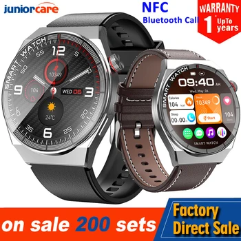 HD3 Max Smart Watch Mehed 1.43 tolline 390*390 Bluetooth Kõne Fitness Tracker IP68 Veekindel NFC Traadita Laadimise Smartwatch Mehed