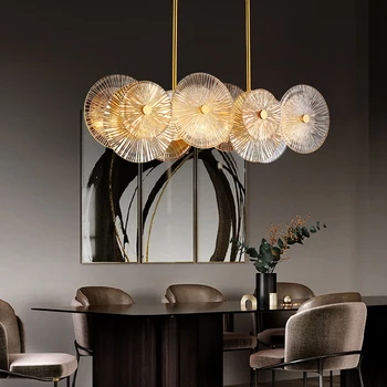 Itaalia disainer stiilis kroonlühter valgustus kaasaegne luksus elu-söögituba, köök võistluskalendri restoran, baar läige rippus lamp