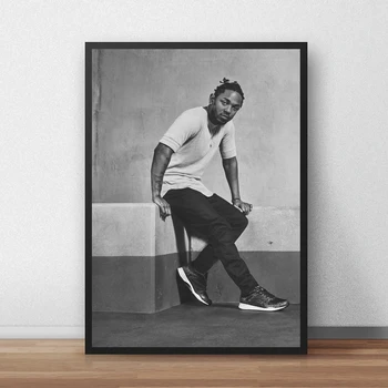 Kendrick Lamar Muusika Star Plakat, Lõuend Art Print Kodu Kaunistamiseks Seina Värvimine ( Ilma Raamita )