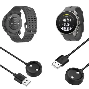 Suuntos 9 Piigid Smartwatch Laadimine USB Kaabli Valdaja Võimu Laadija Juhe, Adapter Dokk Magnet Toele Seisma Ühilduva