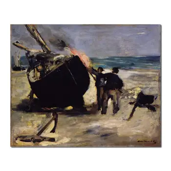 Tarring Paat Maalid Edouard Manet impressionism kunst kvaliteetne Käsitsi värvitud