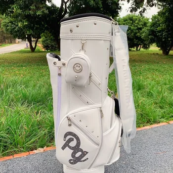 Uus PG Smiley Golf Bag Neet Dekoratiivsed Käru Kott Rihmaratas Kaasaskantav Suure Võimsusega Multifunktsionaalne Meeste ja Naiste