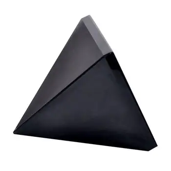 Obsidiaani Püramiid elutuba Looduslik Kristall Kivi Obsidian Püramiid Kaunistused CO