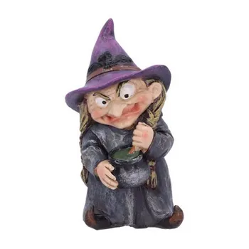 Hot Müük Gnome Nõid Nõid Kujukeste Kaunistused Väljas Aed Vaik Kole Nõid Teenetemärgi Halloween Festival Miniatuuri Rekvisiidid