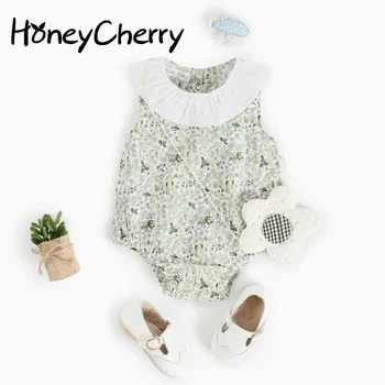 HoneyCherry Baby Puuvillane Bodysuits Beebi Tüdruk Suve Riideid