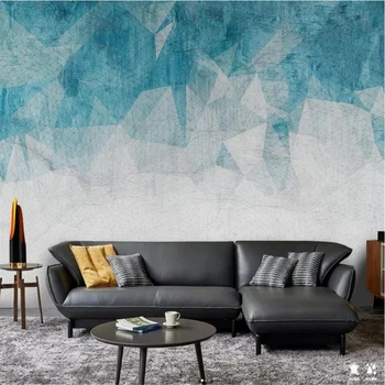 beibehang Kohandatud taustpildi 3d murals Põhjamaade minimalistlik abstraktsed jooned, geomeetrilised TV taust seina paberid home decor tapeet
