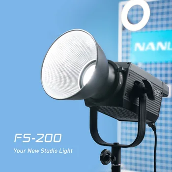 Nanlite Nanguang FS-200 FS 225W LED Fotograafia Kerge Professionaalne Väljas Monolight FS200 Strobe Lamp 5600K