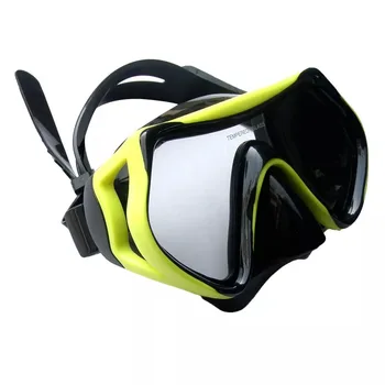 Anti Udu Anti Leke Silikoon Veealuse Sukeldumisvarustuse Karastatud Klaasist Snorkel Mask Scuba Diving Mask