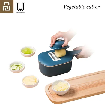 Uus Multi-funktsionaalne Käsitsi Puu-Köögivilja Lõikur Kaussi Köök Slicer Riiv Äravoolu Korvi Slicer jaoks Xiaomi Smart Home