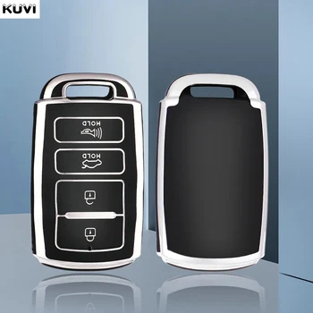 Mood TPÜ Auto Remote Key Juhul Katab Kest Fob Jaoks KIA K7 K-04-Seeria Cadenza K9 Sorento K900 Protector Võtmeta avamis-ja Tarvikute Kott