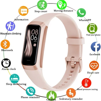 GFORDT Smart Watch Amoled Smartband Naiste Südame Löögisageduse, vererõhu Monitor Ühendada Smartwartch Käevõru Sport Fitness Tracker