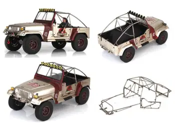 JK Vintage Jurassic Park YJ BODY & Roll jooksva Puuri rulli puuri raami 1/10 RC Fordd Bronco TRX4 324MM 92076-4 Defender D110