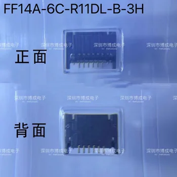 10tk ORIGINAAL brändi uue FF14A-6C-R11DL-B-3H FPC FFC 0.5 pigi taga lukk 6P taga pööra pistik