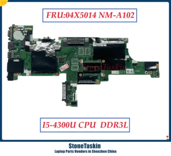 StoneTaskin VIVL0 NM-A102 Lenovo Thinkpad T440 sülearvuti emaplaadi koos CPU I5-4200U 100% testi tööd