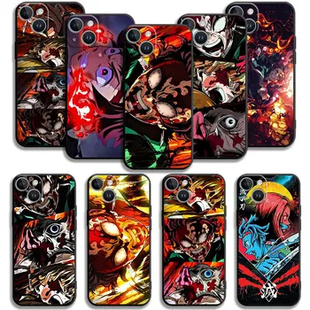 Demon Slayer Nezuko Viha Telefon Juhtudel Apple iPhone 11 14 Pro Max 12 13 X 8 7 Pluss 6 XS 6S Mini XR 5 12mini 13mini Põrutuskindel